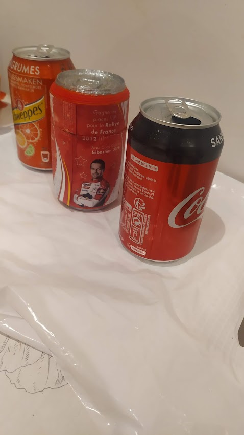 Can 3D print, painted