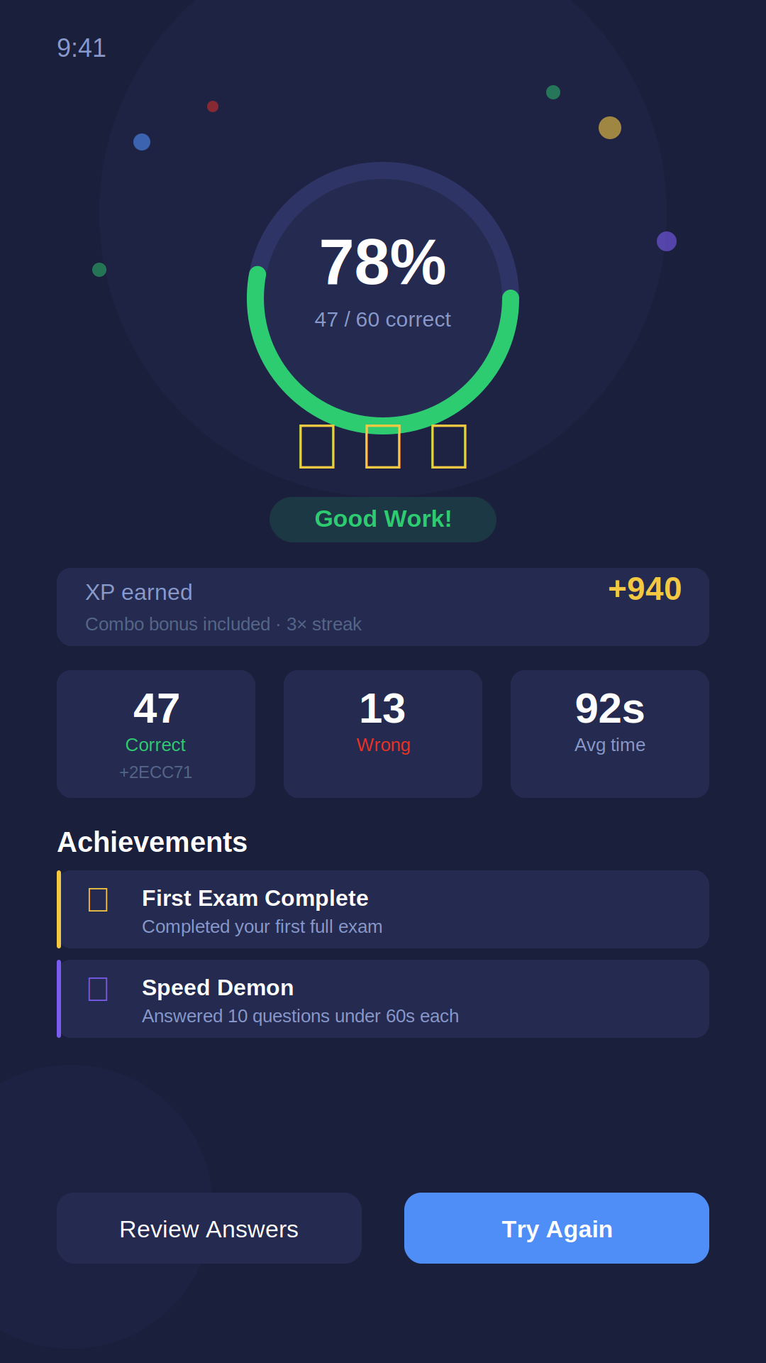 Cert Quest — daily goal