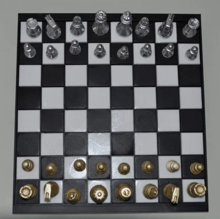 Chess Clips — top view