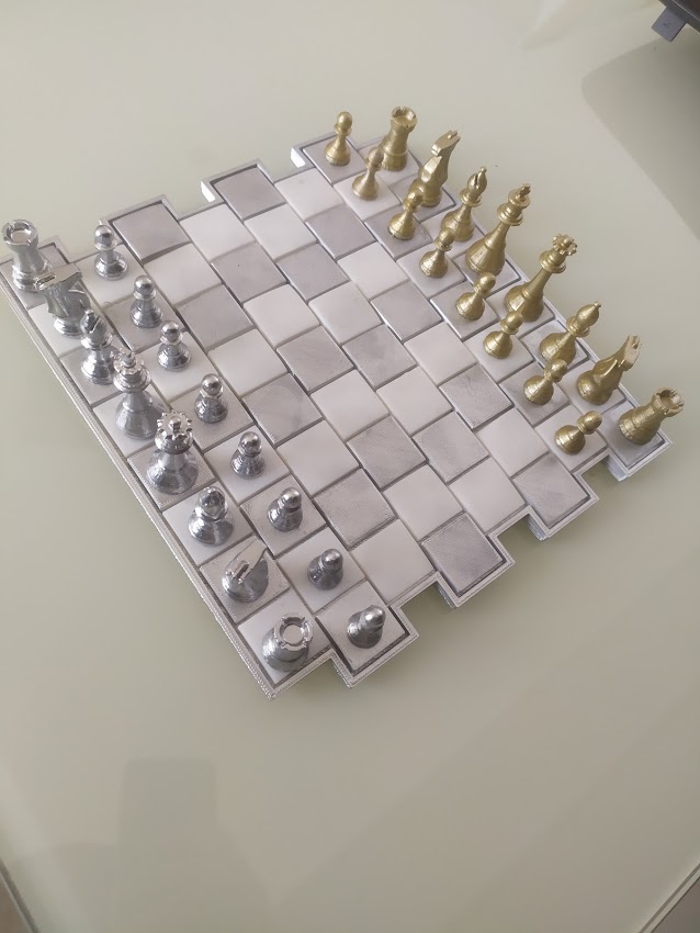 Freemason chess set