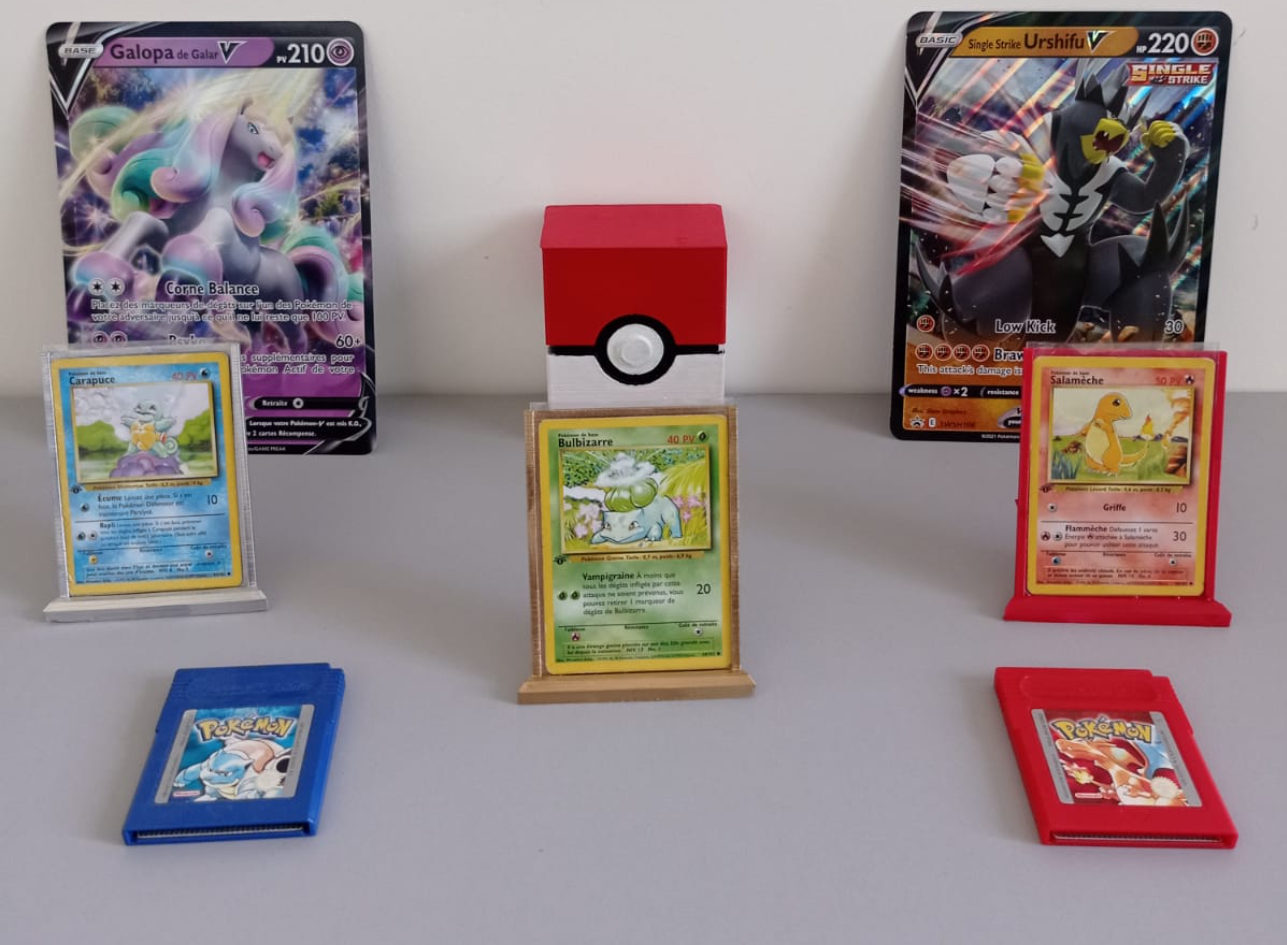 Pokémon card holder — 3D print