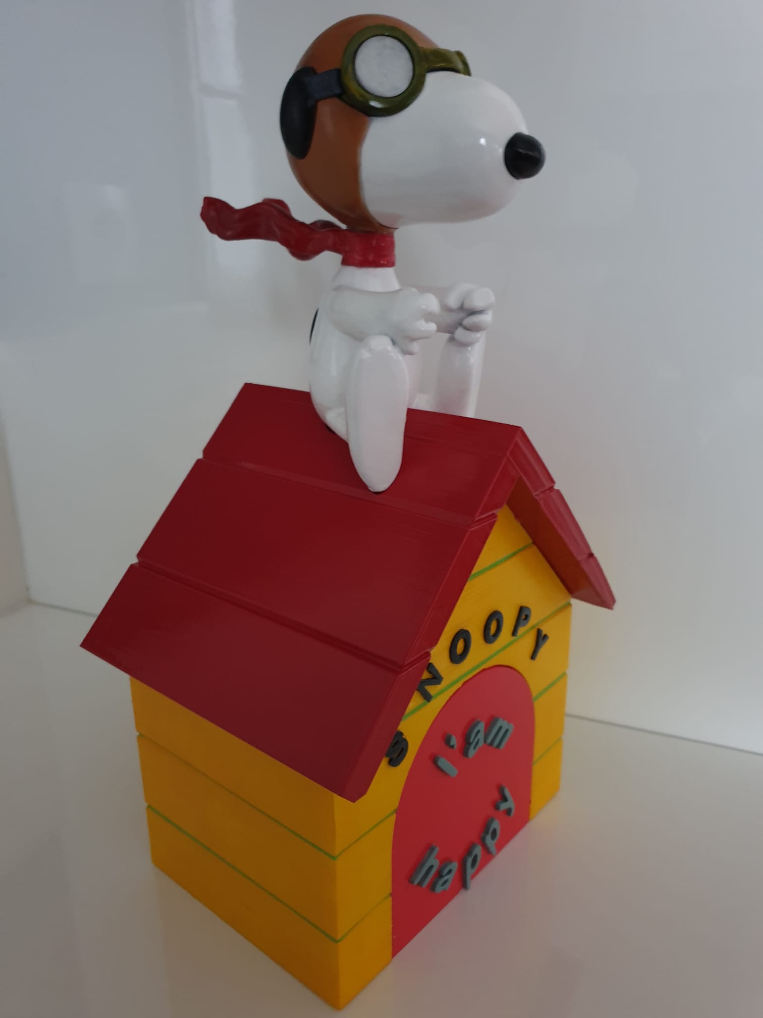 Snoopy Red Baron 3D print