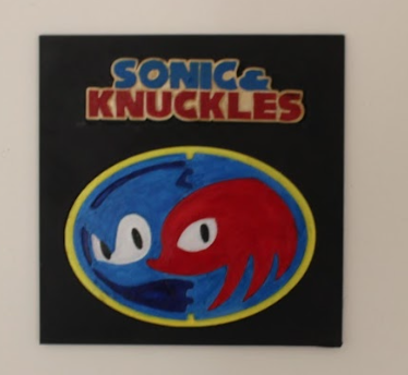 Sonic and Knuckles 3D print