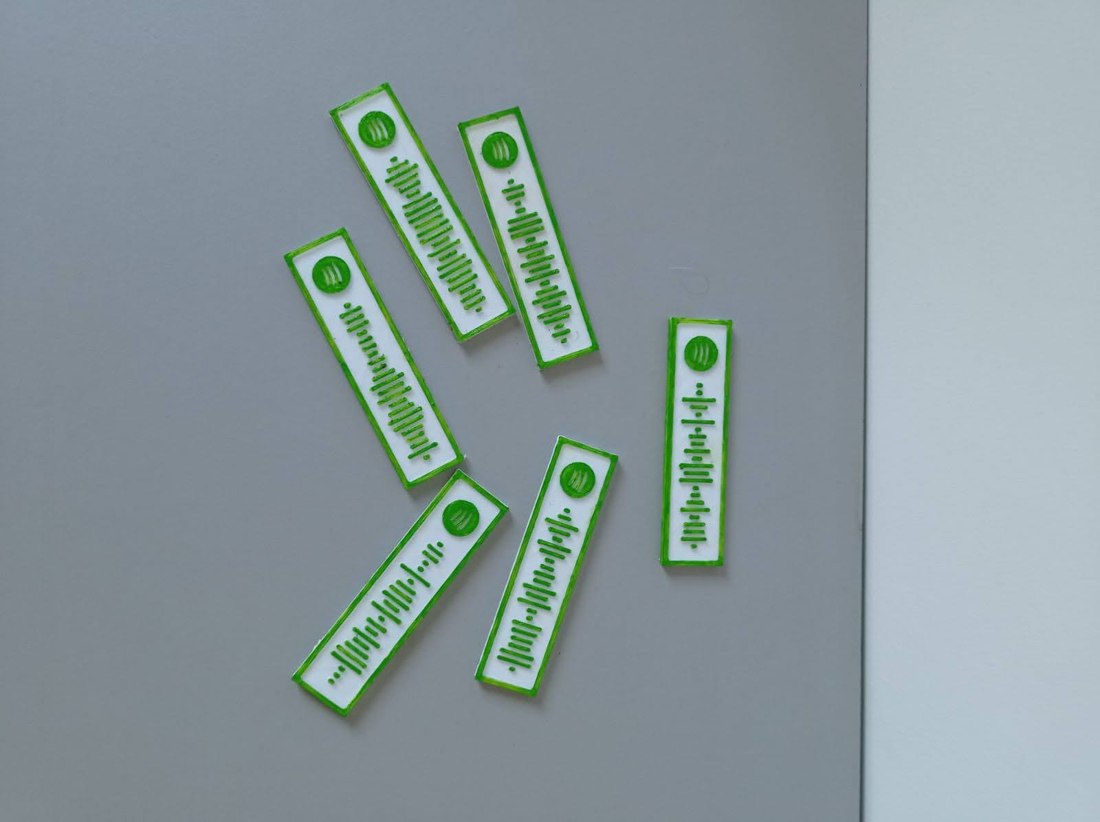 Spotify code 3D print